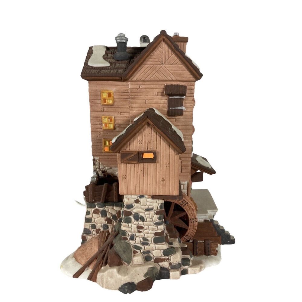 Department 56 Heritage Dickens Village Series Great Denton Mill #58122 Christmas - Picture 5 of 8